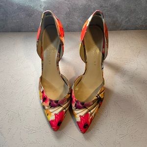 Floral heels, 9M